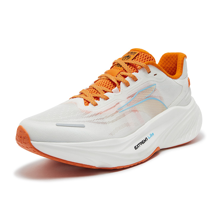 361° Abrasion Resistant Breathable Rebound Low top Casual Running Shoes Men’s Lava Orange