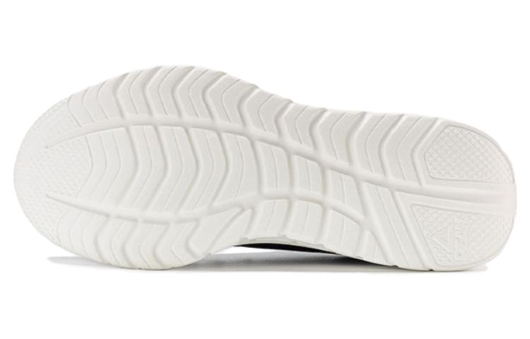 PEAK Versatile Fabric Slip Resistant, Abrasion Resistant, Breathable Low top Running Shoes Men’s Black White