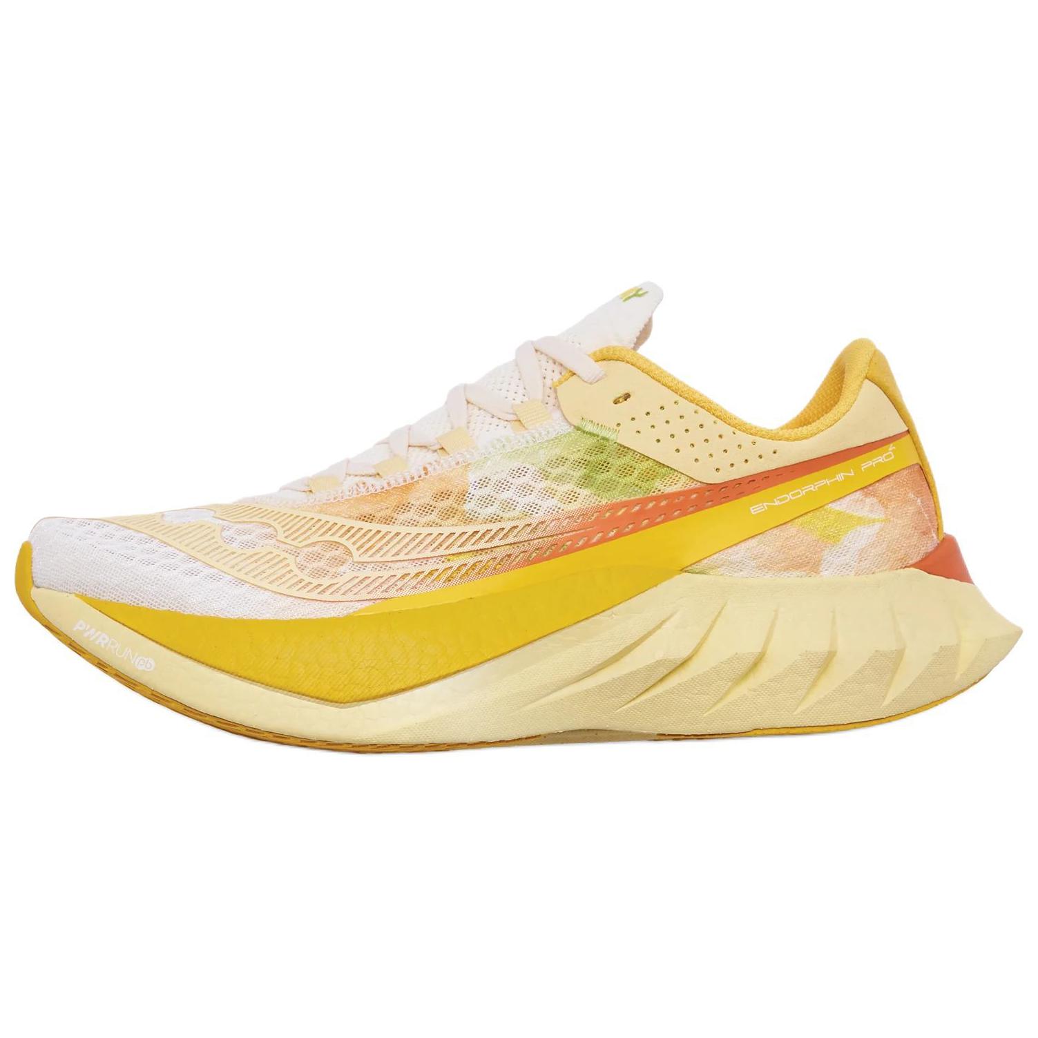 Saucony Endorphin Pro Peng 4 Abrasion Resistant Breathable Support Balance Low top