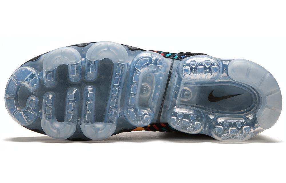 Кроссовки Nike Air VaporMax (черно-цветные) — 黑/彩色 — фото 5