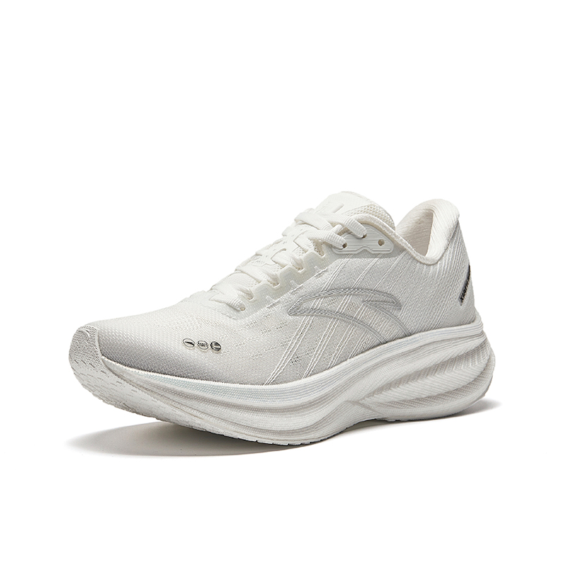 Anta Running Collection Slip Resistant Abrasion Resistant Low top Casual Running Shoes Women’s White