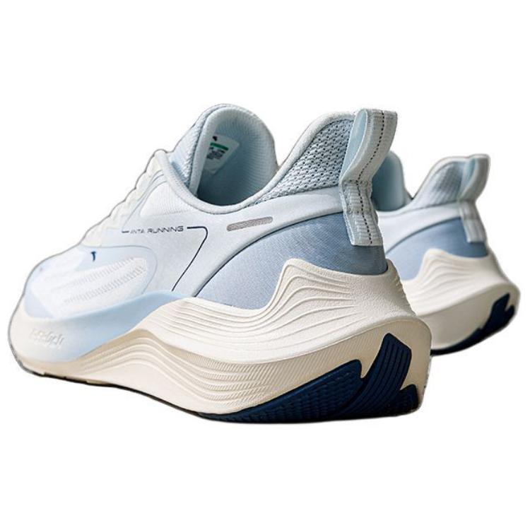 Anta New Stinger Soft Sole Fabric Cushioning Slip Resistant Lightweight Low top Running Shoes Men’s Gray Blue