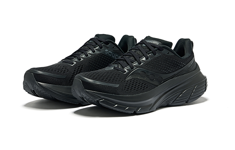 Saucony GUIDE 17 Breathable Low top Training Long Distance Running Shoes Men’s Black
