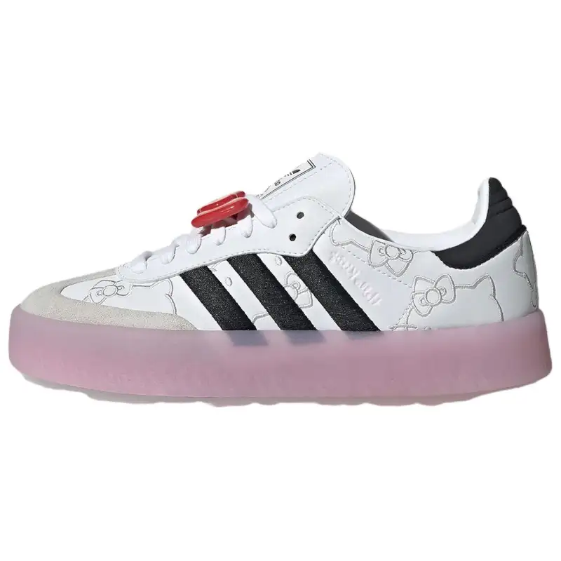 Sambae Hello Kitty x Sambae Wmns Adidas Originals 'White Black Clear Pink' Women's