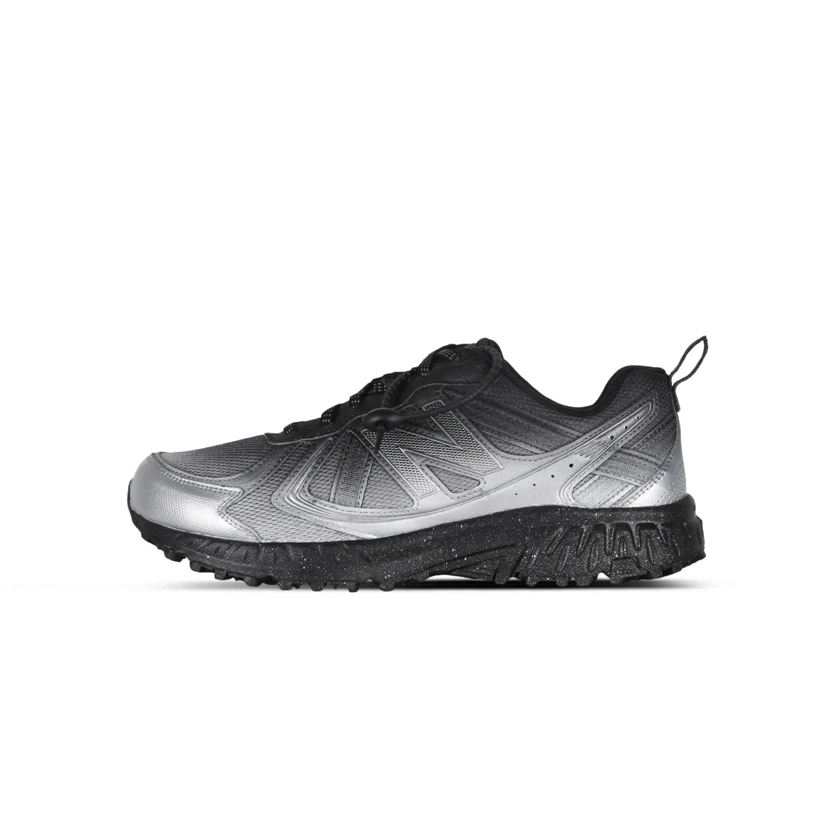 New Balance NB 410 V5 Cushioning, Wear Resistant Low top Running Shoes Unisex Silver Black