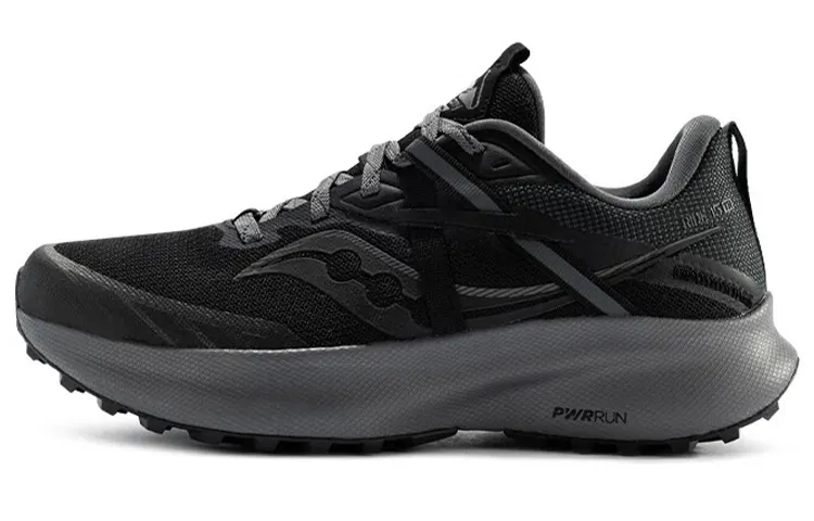 saucony Women's Ride 15 TR 'Black Charcoal'