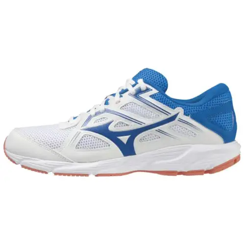 Mizuno Spark 8 Comfortable Cushioning, Wear Resistant Low top Running Men's White Blue