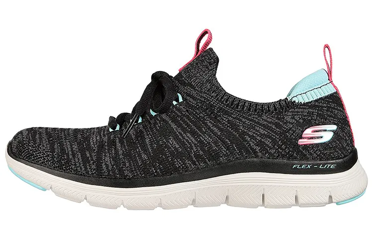 Skechers Flex Appeal 4.0 Low top Running Shoes Women's Black Blue