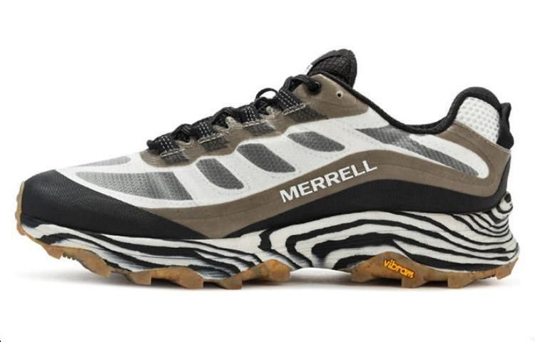 MERRELL Moab Speed Fashion Slip Resistant Abrasion Resistant Low top Outdoor Shoes Men’s Black White