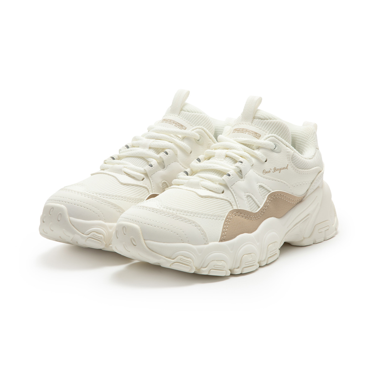 361° Vintage Cushioning Abrasion Resistant Lightweight Low top Running Shoes Women’s White Brown