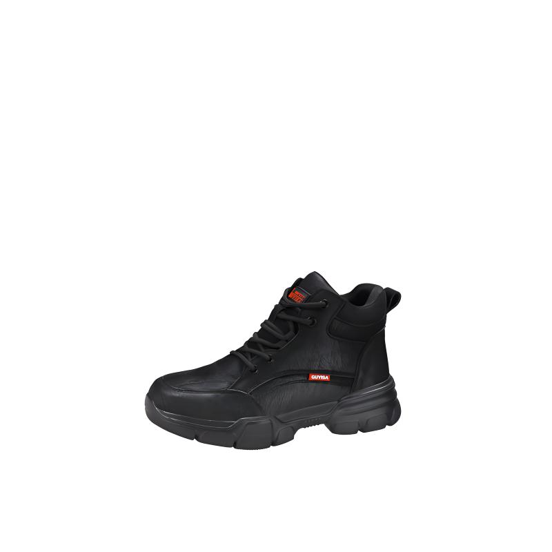 GUYISA Slip Resistant, Abrasion Resistant, Impact Resistant High top Outdoor Shoes Unisex