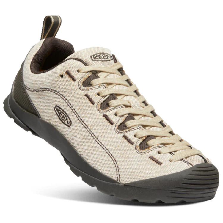 Keen Jasper Canvas Abrasion Resistant Lightweight Wear resistant And Lightweight Low top Outdoor Shoes Men’s Beige