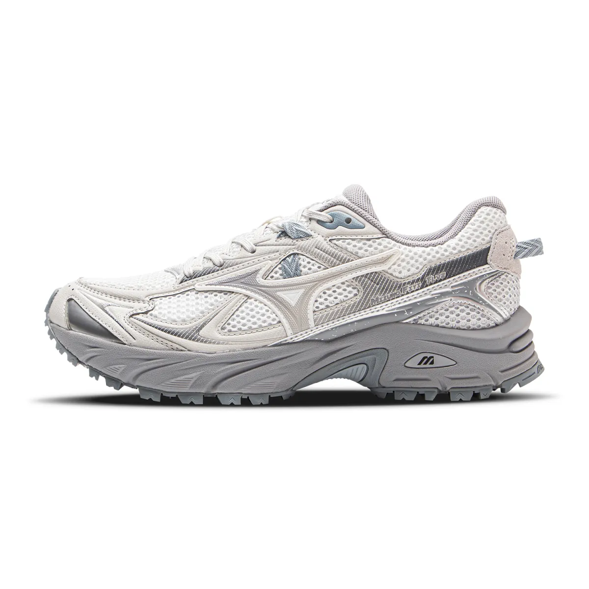 Mizuno FIYI TL Mesh Cushioning Abrasion Resistant Low top Casual Running Shoes Unisex Cool Gray White