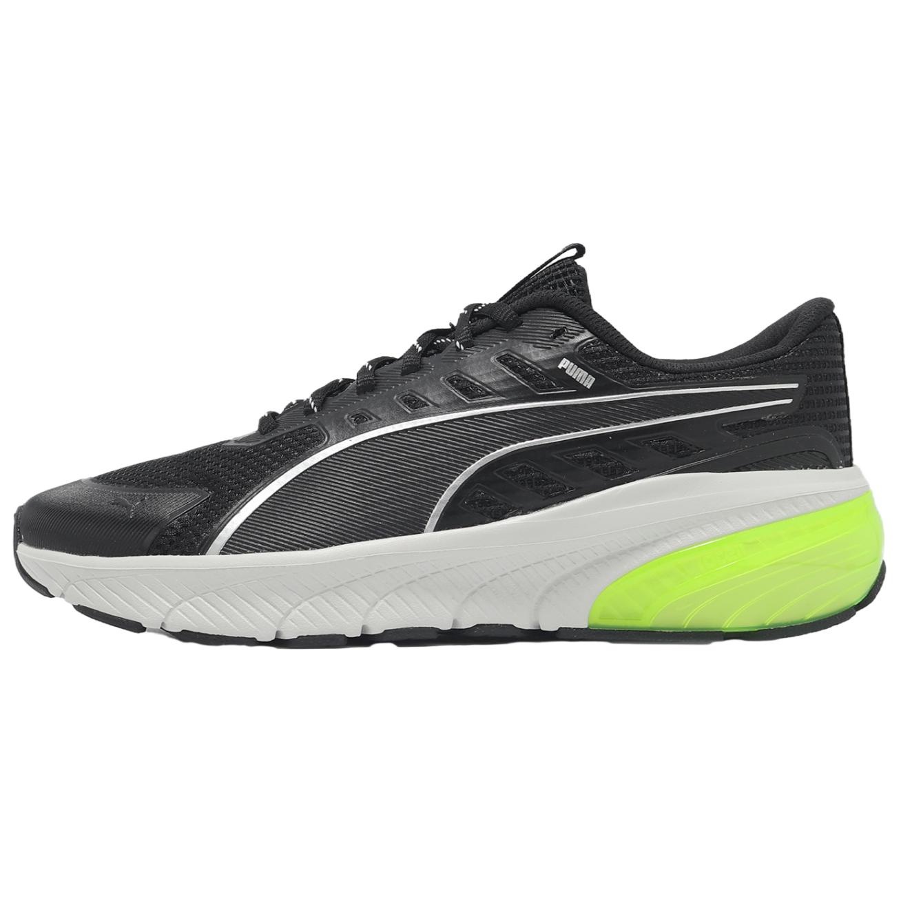 PUMA Cell Glare Cushioning Breathable Support Cushioning Breathable Support Low top Running Shoes Men’s Black Green