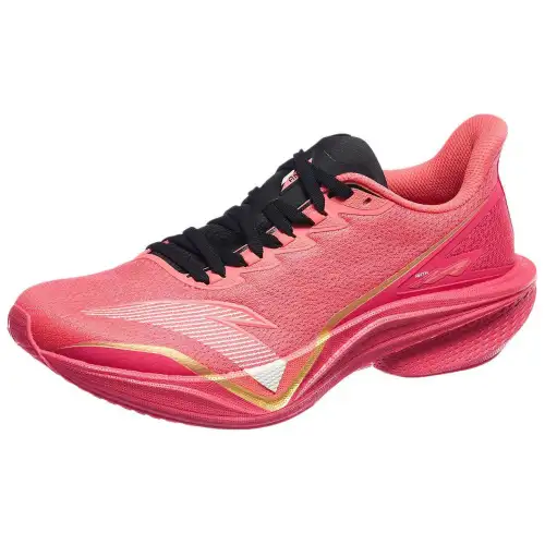 Anta MACH 5.0 Slip Resistant Abrasion Resistant Low top Nitrogen Technology Training Running Shoes Men's Pink