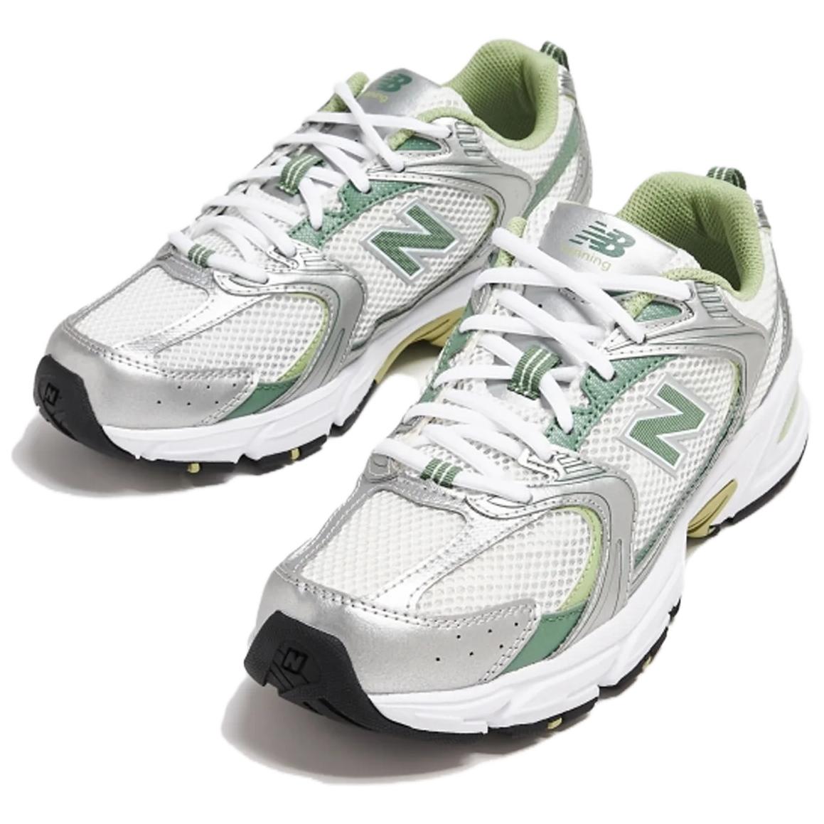 530 New Balance ‘Silver Metallic Mallard Green’