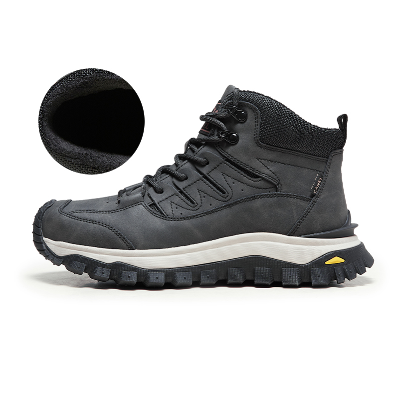 CAMEL Fleece Lined Versatile High top Outdoor Shoes Men’s