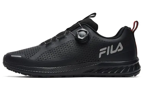 FILA Fence Fabric Sports Low top Outdoor Shoes Men's Black