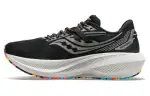 Saucony Triumph 20 Comfortable Cushioning Slip Resistant Low top Running Shoes Men's Black