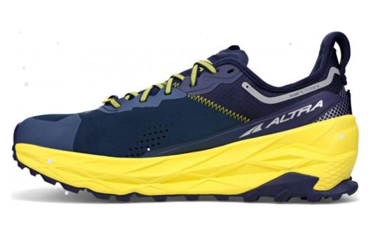 Altra Olympus 5 Cushioning Abrasion Resistant Cushioning, Wear Resistant Low top Running Shoes Men’s Black Yellow