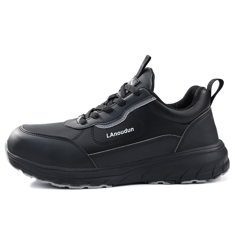 LANOUDUN Cushioning Abrasion Resistant Waterproof Low top Outdoor Shoes Men’s Black
