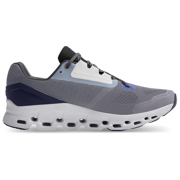On Running Cloudstratus Fossil Grey Midnight Navy