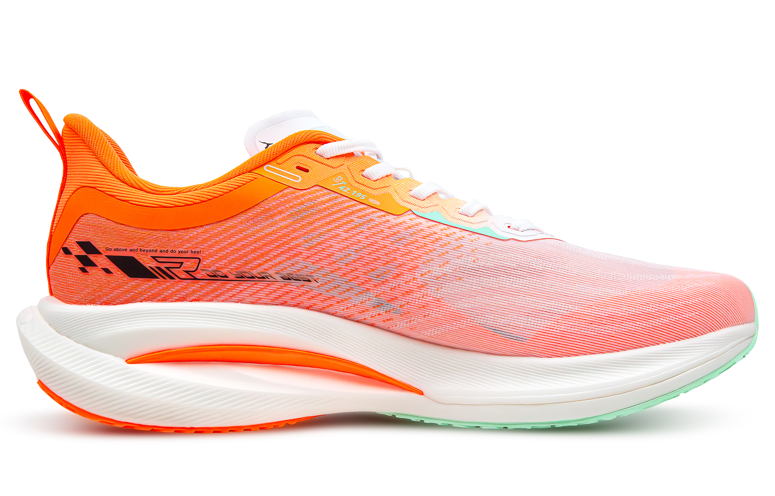 PEAK Running Shoes Men’s Low Top Neon Orange/Baymax