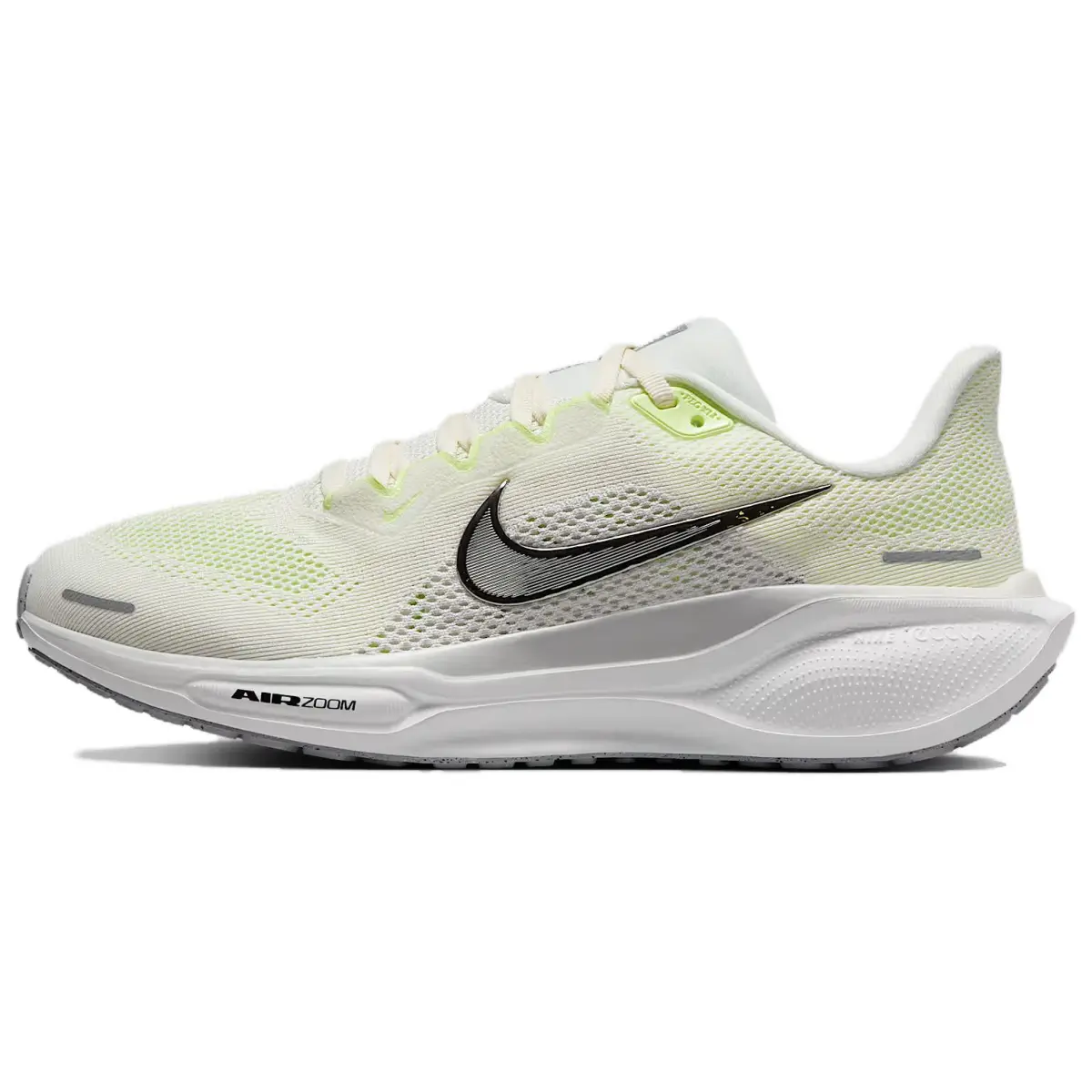Nike Pegasus 41 Breathable Low top Casual Long Distance Running Sprint Running Shoes Women's Slight Yellow Green