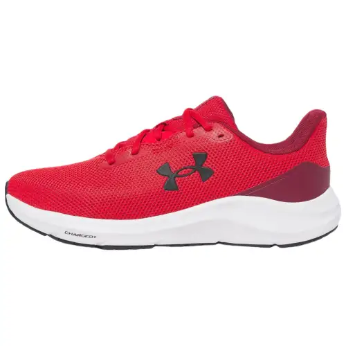 Under Armour Charged Pursuit 4 Abrasion Resistant Abrasion Resistant Low top Casual Running Shoes Men's Red