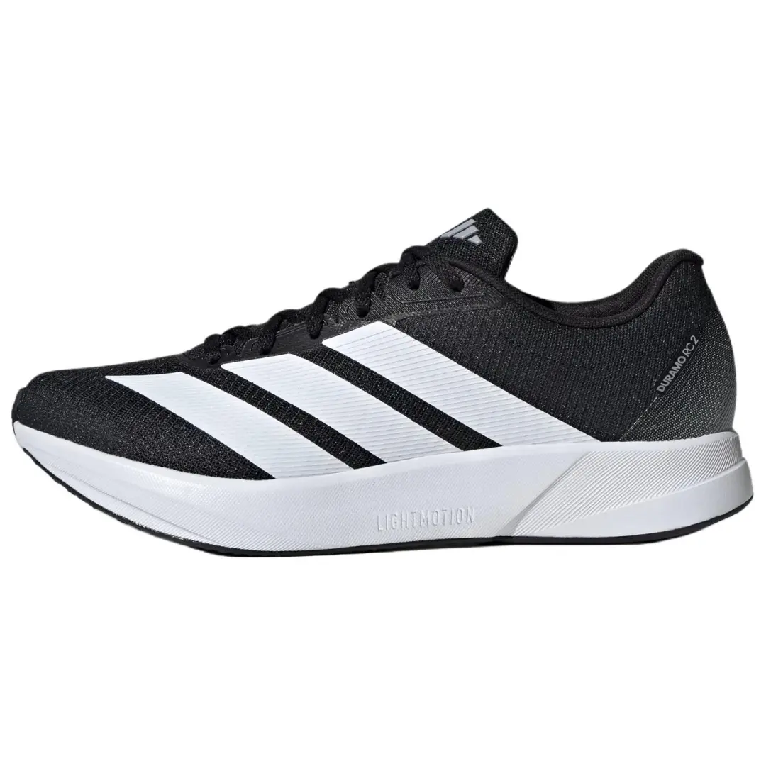 Adidas Duramo RC2 Lightweight Low top Training Track & Field Competition Running Shoes Men's Black