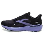 Brooks Launch GTS Comfortable Cushioning, Wear Resistant Low top Running Shoes Women's Black Blue