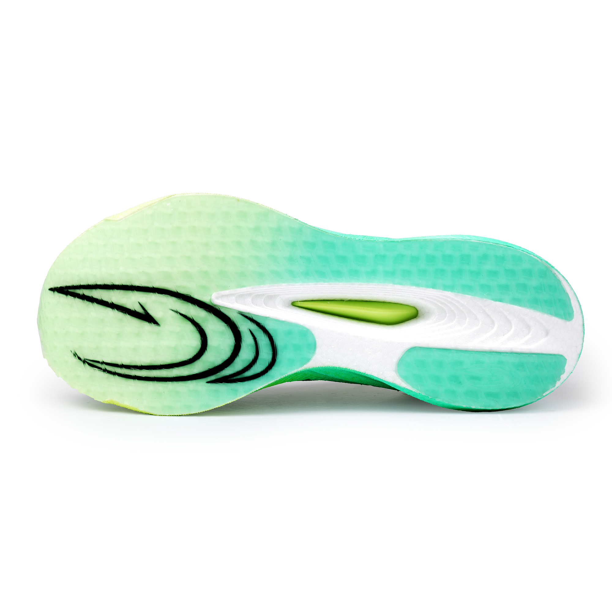 SAIQI Low top Hui Technology Running Shoes Unisex Emerald Green