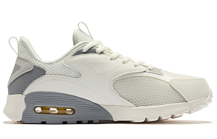 Erke Cushioning, Wear Resistant Low top Running Shoes Men’s White Gray