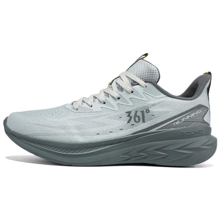 361° Cushioning Slip Resistant Lightweight Low top Casual Running Shoes Men’s Gray
