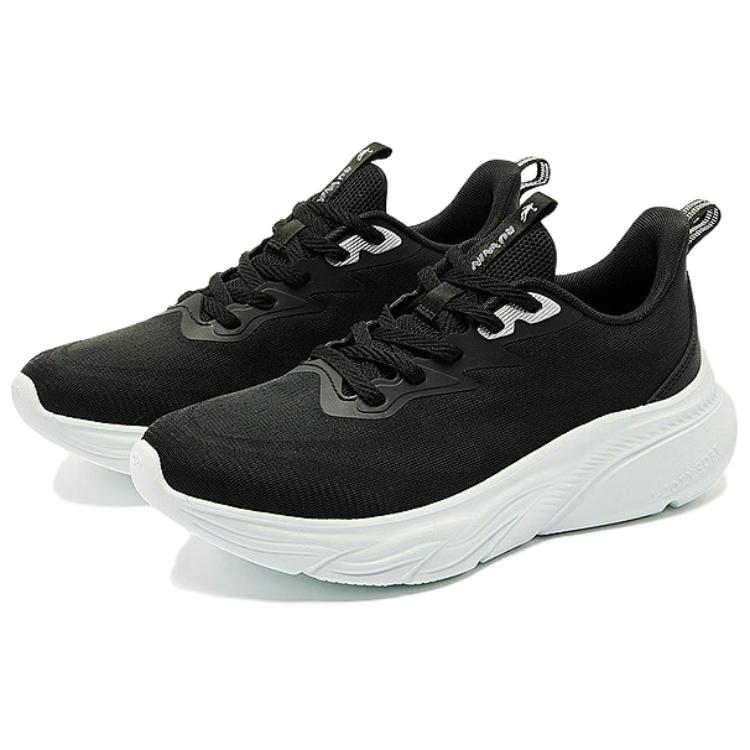 QIAODAN Treat Yourself 2.0 Abrasion Resistant Breathable Low top Q COZY SOFT Running Shoes Women’s Black White