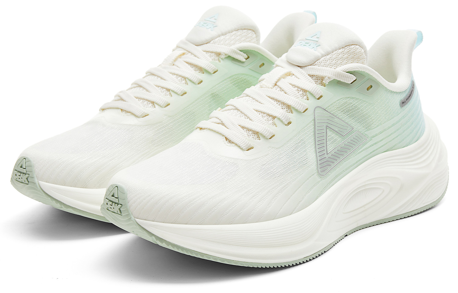 PEAK Low top Running Shoes Women’s White Green Blue