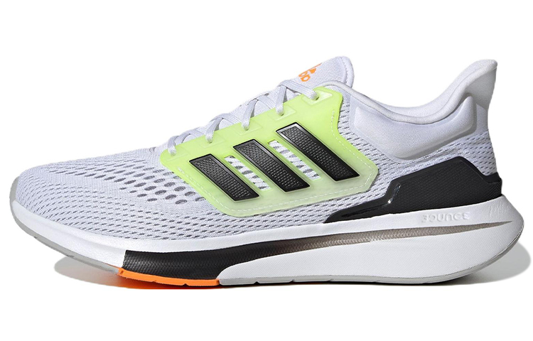 Adidas EQ21 Run Mesh Abrasion Resistant Abrasion Resistant Low top Training Running Shoes Men's Gray Black Green