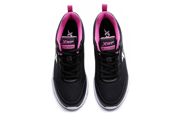 XTEP Running Shoes Women’s Low Top Black Red