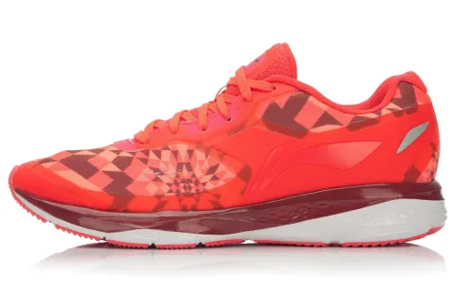 Li Ning Textile, Synthetic Leather Cushioning Slip Resistant Abrasion Resistant Low top Running Shoes Men's