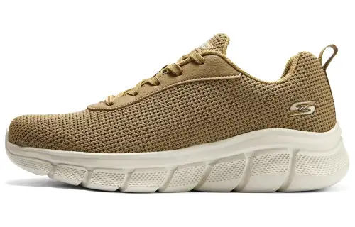 Skechers BOBS B FLEX Cushioning Breathable Cushioning Breathable Low top Casual Running Shoes Men's Chestnut