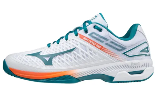 Mizuno Wave Exceed Tour 4 Wave Exceed Tour 4 Ac Comfortable Abrasion Resistant Slip Resistant Low top Running Shoes