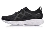 Li Ning Cloud 3 Breathable Low top Running Shoes Unisex Black White