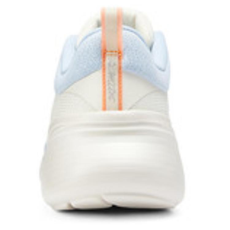 Skechers Vapor Foam Comfortable Abrasion Resistant Low top Running Shoes Women’s White Blue Orange