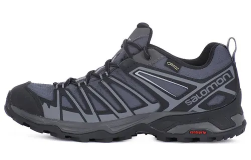 SALOMON X Ultra 3 Gtx Prime Textile, Synthetic Leather Slip Resistant Abrasion Resistant Low top Outdoor Shoes