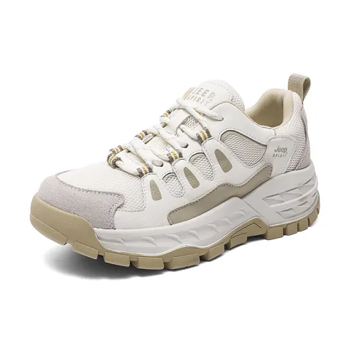 JEEP SPIRIT Mesh, Synthetic Leather Low top Outdoor Shoes Women's