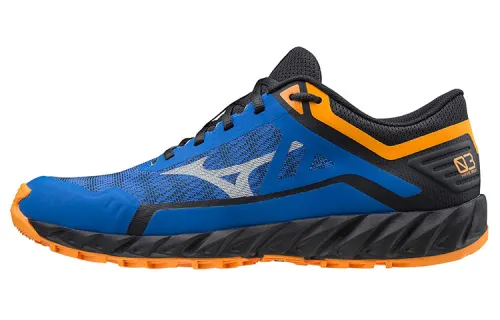 Mizuno Wave Ibuki 3 Running Shoes Men's Low Top Blue/Black