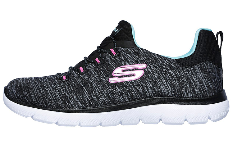 Skechers Summits Fabric Low top Running Shoes Women's Gray Blue