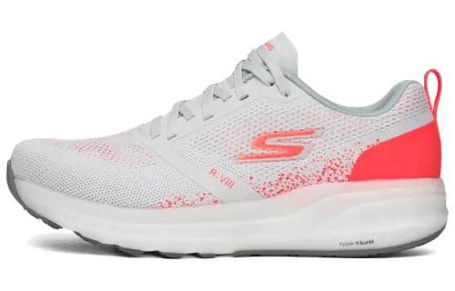 Skechers Go Run Ride 8 Sneakers White/Pink/Grey Women's