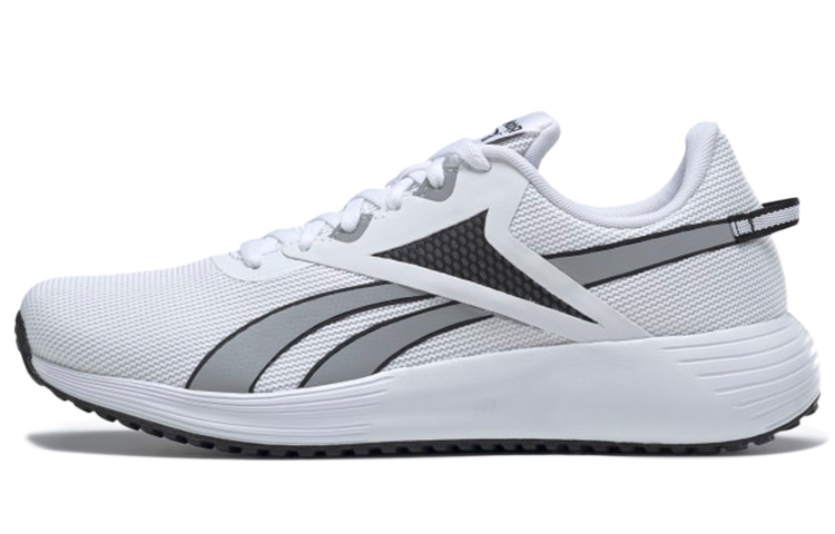 Reebok Lite Plus 3 Comfortable Fabric Low top Running Shoes Men's White Black