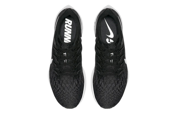 Женские кроссовки Nike Pegasus 36 Air Zoom/Cushlon ST (черный / белый) — Чёрный / белый — фото 4